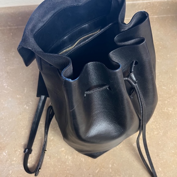 Mansur Gavriel Black leather Backpack - From Kardashian Kloset, Owned by Kourt main image 10
